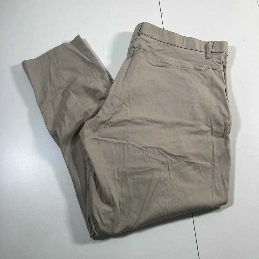 Fabletics Pants Men 41x31 Beige The Only‎ Performance Golf Chino Stretch